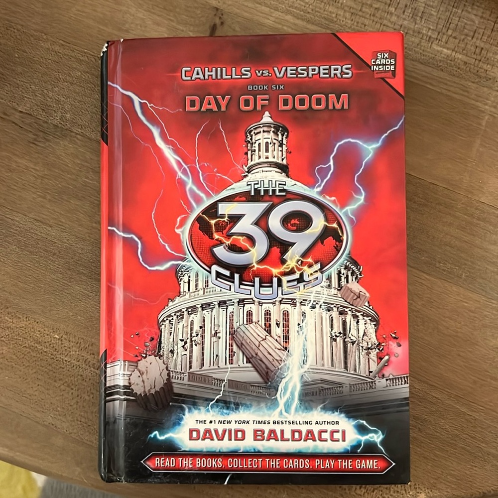 Cahill Vs Vespers Book 6 day of doom (buy single book or 5 books for $20) PICK!